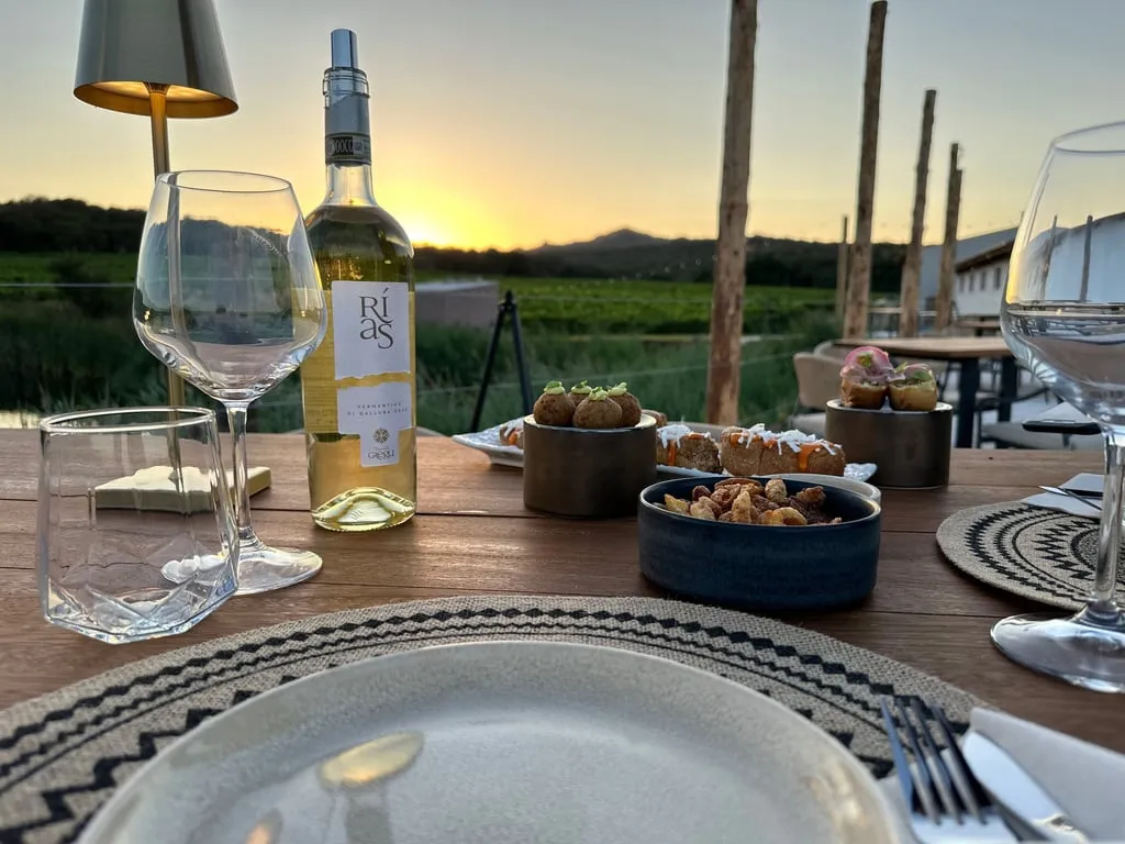 Museo del sughero e degustazione di vino al tramonto