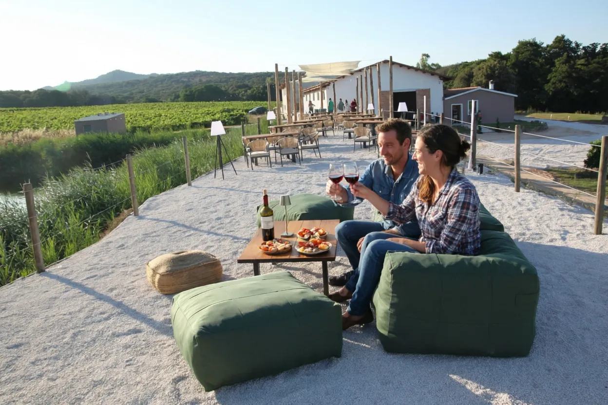 Relax fronte vigna